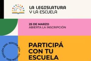 Ciudad:Comenzò el programa la legislatura y la escuela 2024