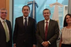 El Secretario General recibió a autoridades de la Iglesia