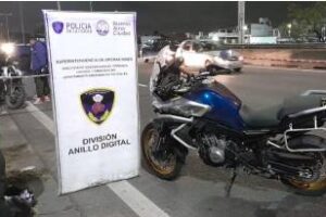 Belgrano:Una moto robada se recuperò a los quince minutos