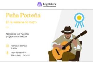 En la semana de mayo:Ciclo de Música,»Peña Porteña»