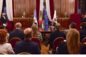 Internacionales:Visita del Alcalde de Lisboa a la Legislatura porteña