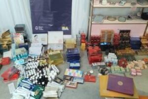 Villa del Parque:Allanamiento en una distribuidora de cosmética