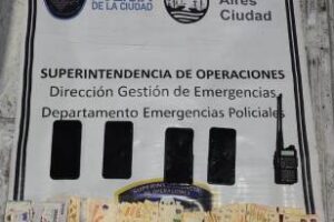 Ciudad:Detienen a cuatro delincuentes con un inhibidor de señal