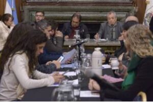 Reunión:Comisión de Salud que preside  Facundo Del Gaiso
