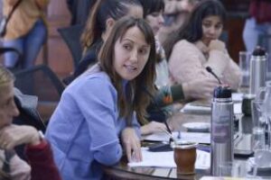 En el salón Alfonsín:Se realizò una reunion informativa