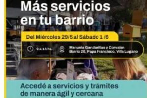 Barrio Papa Francisco:Las oficinas móviles atendió a 14 mil vecinos