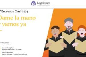 Ciclo de Música:IV encuentro Coral,»Dame la manos y vamos ya»