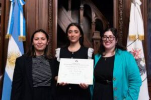 La Legislatura destacó la obra de la ex nadadora olímpica