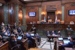 Legislatura:Grindetti reclamó a la Nación los fondos de Coparticipación