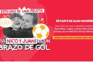 Ciudad:AMIA y la iniciativa solidaria por el Día de las Infancias