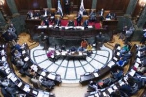 El cuerpo legislativo:Reclamo en sesiòn ordinaria por la coparticipación