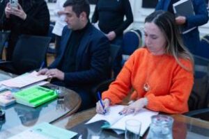 En el palacio legislativo se reunió la Comisiòn de Justicia