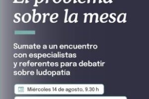 La legislatura:Realizará una Jornada sobre Ludopatía,junto a especialista