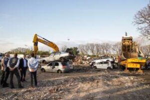 El Gobierno porteño compactó 2.800 autos que estaban en las calles