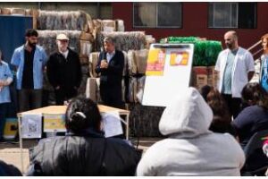 En la Ciudad:Se realizò una jornada de prevención contra el dengue