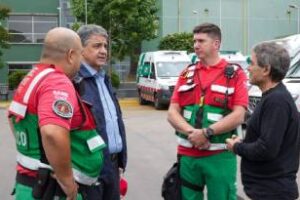 Jorge Macri supervisó los operativos de control de Navidad