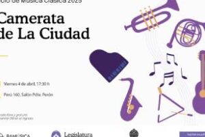 Concierto de la Camerata de la Ciudad,entrada libre y gratuita