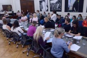 Comisión:Se reunió la Comisión de Mujeres, Género y Diversidad