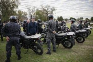 La Ciudad refuerza la seguridad con más motos y patrulleros
