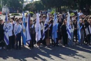 Cementerio de Tablada:Se realizó el acto central de Iom Hazikaron