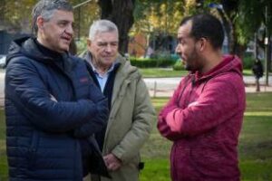 Chacarita:Parque Los Andes,los vecinos seguros sin manteros
