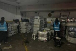 Balvanera:Se secuestró mercadería de contrabando en un auto