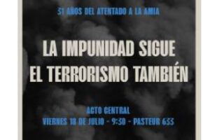 Ciudad:A 31 años del atentado de la AMIA