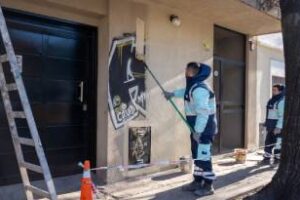 Ciudad:Se recuperó 12 mil frentes vandalizados con pintadas