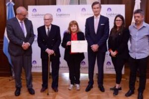 La Legislatura porteña:Reconoció la trayectoria del Dr. Conrado Estol