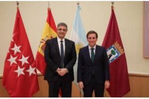 Ciudad:El jefe de gobierno recibe al Alcalde de Madrid