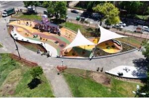 Ciudad:Se renovó una plaza emblemática del barrio de Mataderos