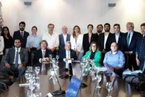 El ministro de seguridad:Giménez encabezó la primera reunión