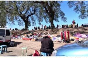 Mataderos:Desalojo en Parque Alberdi y la avenida Lisandro de la Torre