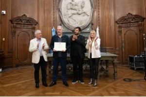 Personalidad Destacada:El productor teatral Juan Carlos Cantafio