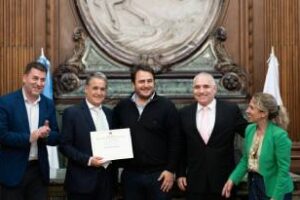 Personalidades Destacadas a Matías Lucuix y a Mariano Boglione