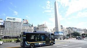 El e-Bus,conecta el Parque Lezama, el Centro y San Telmo