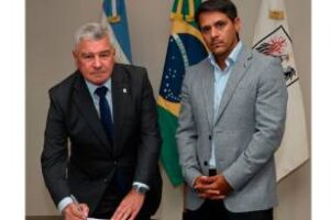 Ciudad:Firmó un convenio de seguridad en eventos con San Pablo