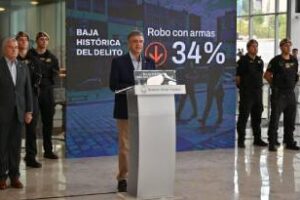 Ciudad:Los índices de criminalidad,caída histórica en el 2025