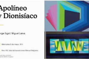 Ciudad:Se inaugura una muestra Apolíneo y Dionisíaco
