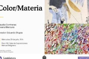 Ciudad: Exposiciones,Color/Materia Muestra Colectiva