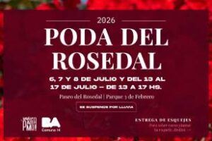 Ciudad:Tradicional poda del Rosedal con entrega gratuita de esquejes