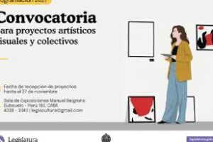 Convocatoria 2027 para proyectos artísticos visuales y colectivos