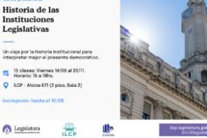En la ciudad:Curso Historia de las Instituciones Legislativas