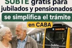 Ciudad:El trámite para que jubilados, pensionados viajen gratis