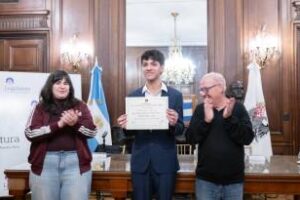 El Cuerpo Legislativo destacó la obra “El lápiz no se borra”