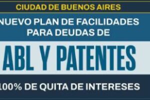 En la ciudad:Nuevo plan para deudas de ABL y Patentes