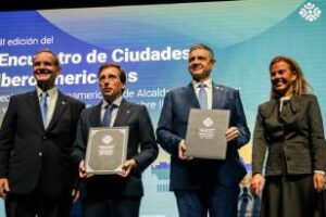 Jorge Macri fue recibido por el rey de España, Felipe VI